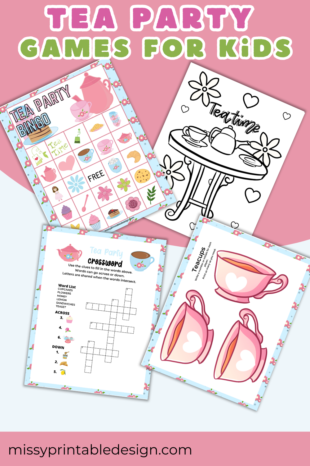 tea-party-games-activity-pack-missy-printable-design-llc for Free Printable Activity Packs For Adults Tea Party Games Activity Pack – Missy Printable Design, LLC for Free Printable Activity Packs For Adults