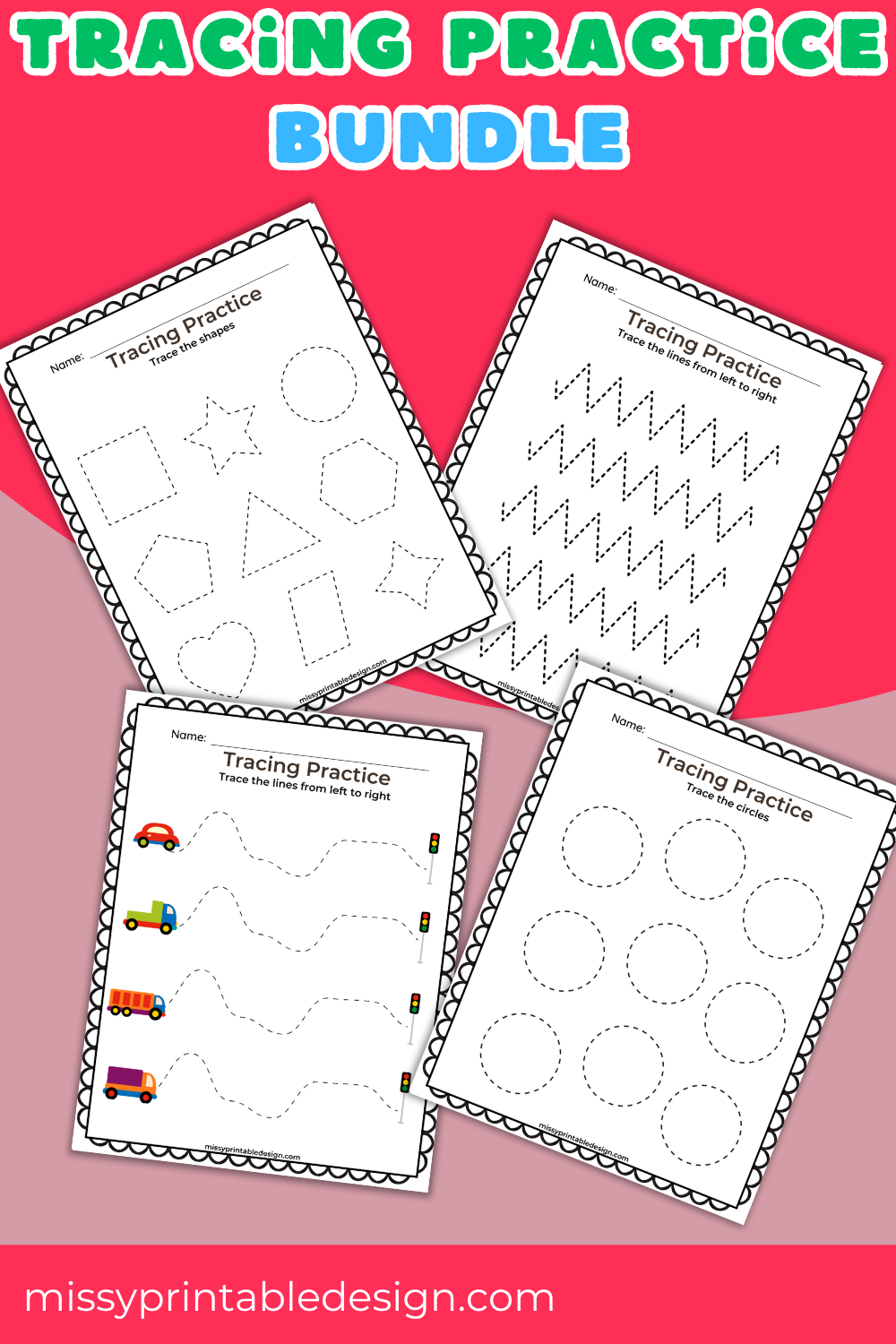 Tracing Practice Bundle