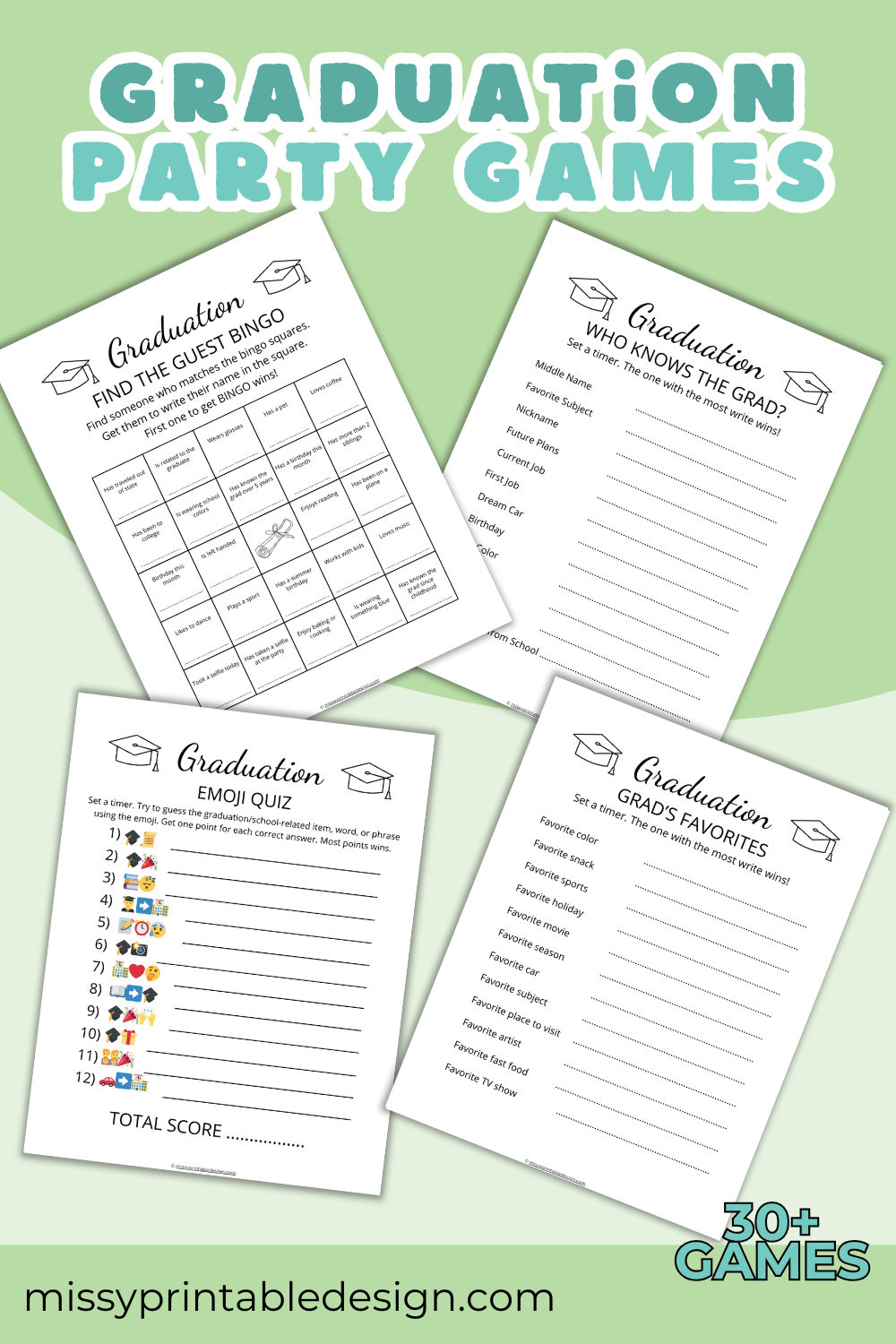 Graduation Party Games