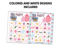 Tea Party Games Activity Pack