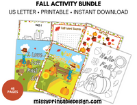 Fall Activity Pack for Kids
